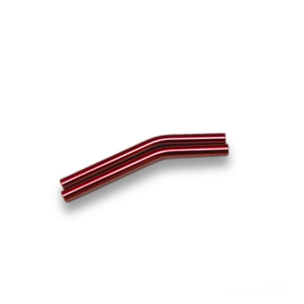 M3 CNC Machined Aluminum 7x96mm HD Threaded Bent Links (1 Pair)