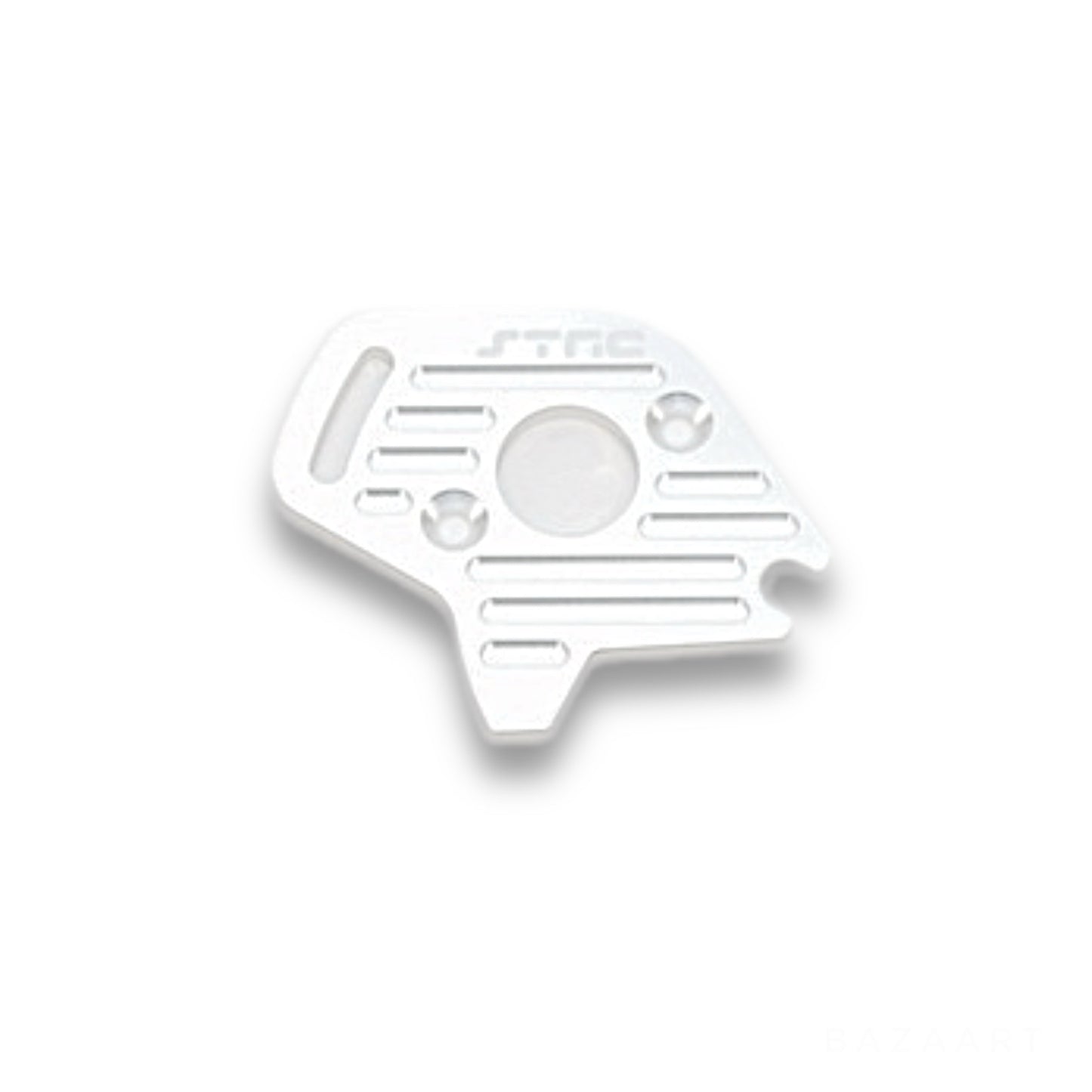 Team STRC CNC Machined Finned Aluminum Motor Plate