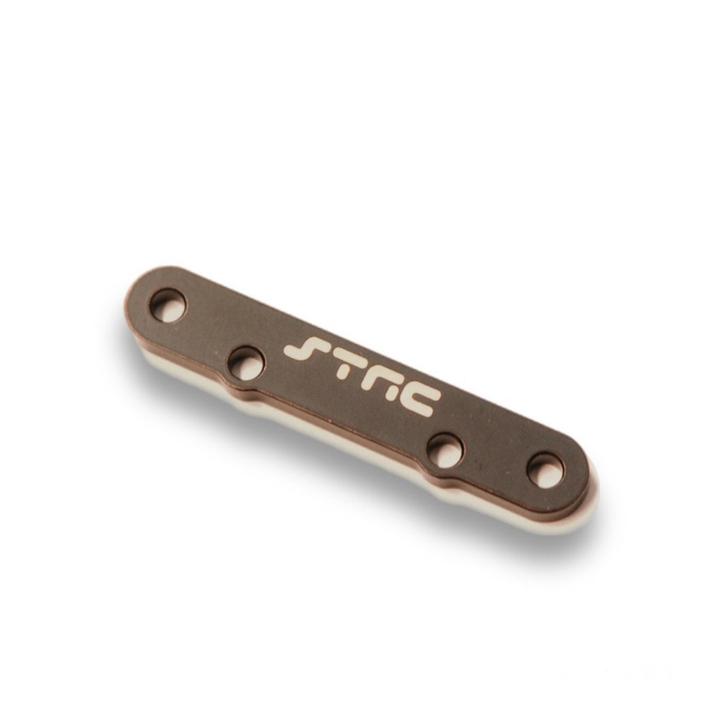 CNC Machined Brass Front Lower Arm Brace (Black)