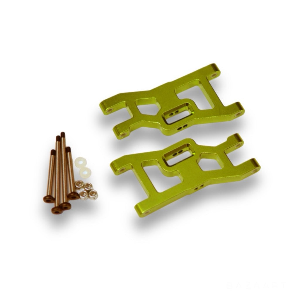 Team STRC CNC Machined Aluminum Front A-Arm Set w/lock-nut Hinge-pins