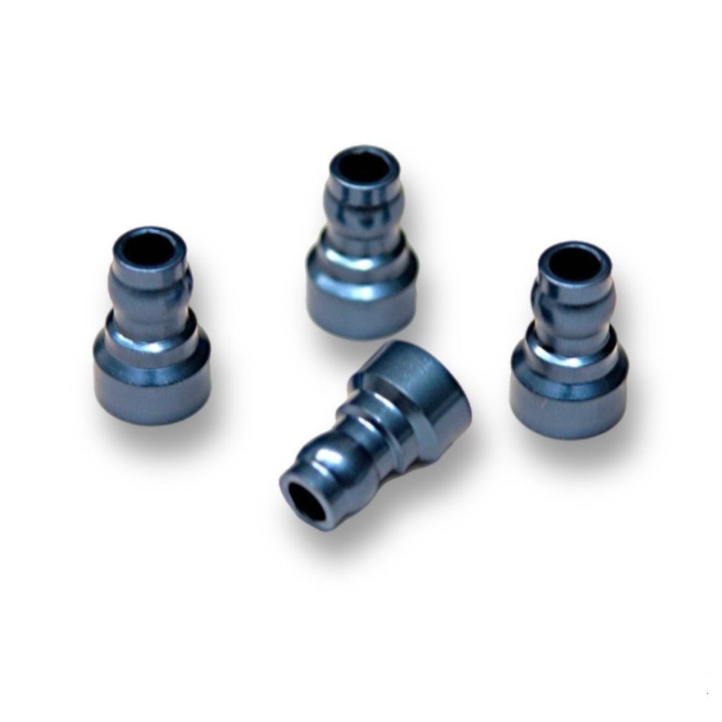 CNC Machined Aluminum Upper Shock Mount Bushing for Associated DR10/SR10M (4 pcs)