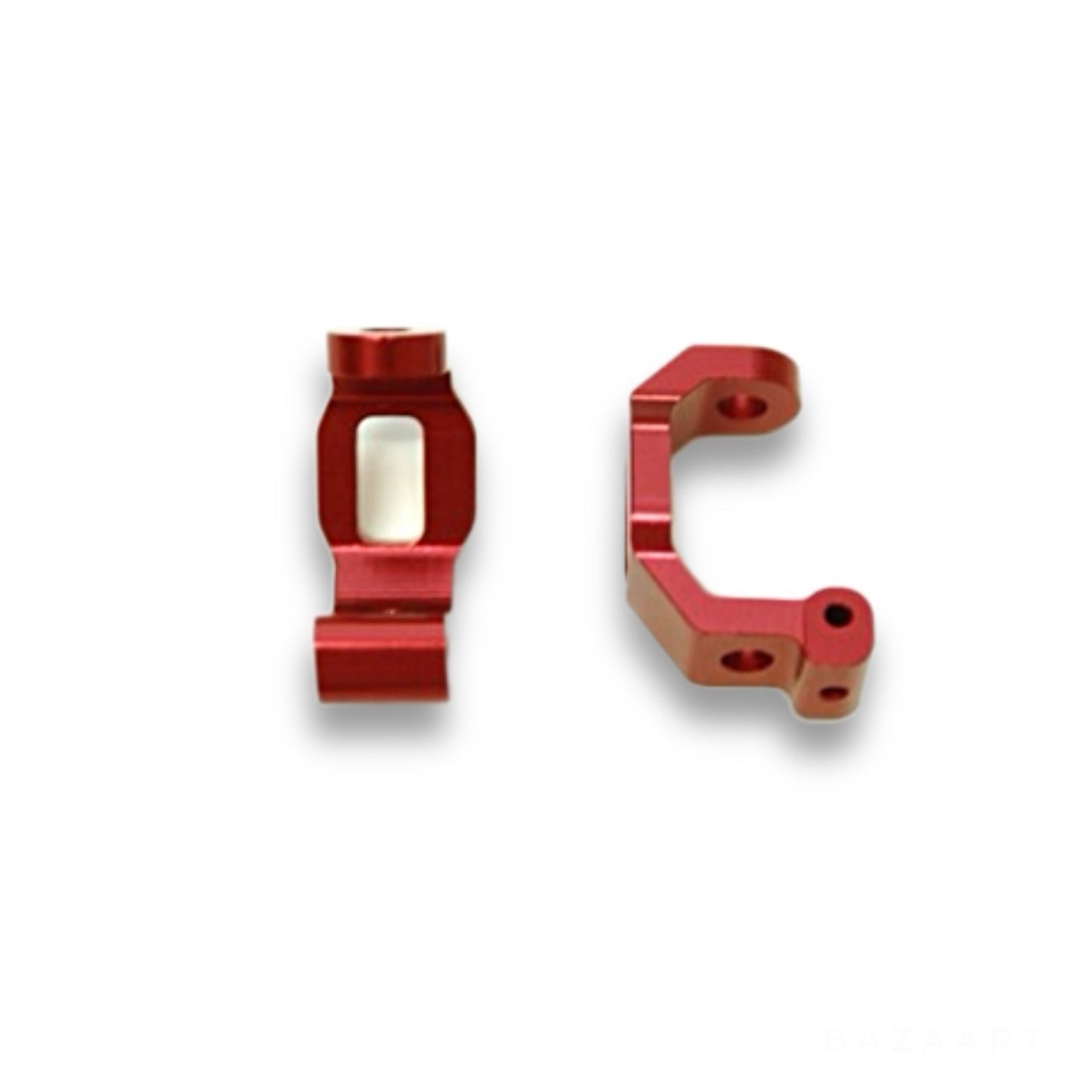 CNC Machined Alum. HD Front Caster Blocks (1 Pair)