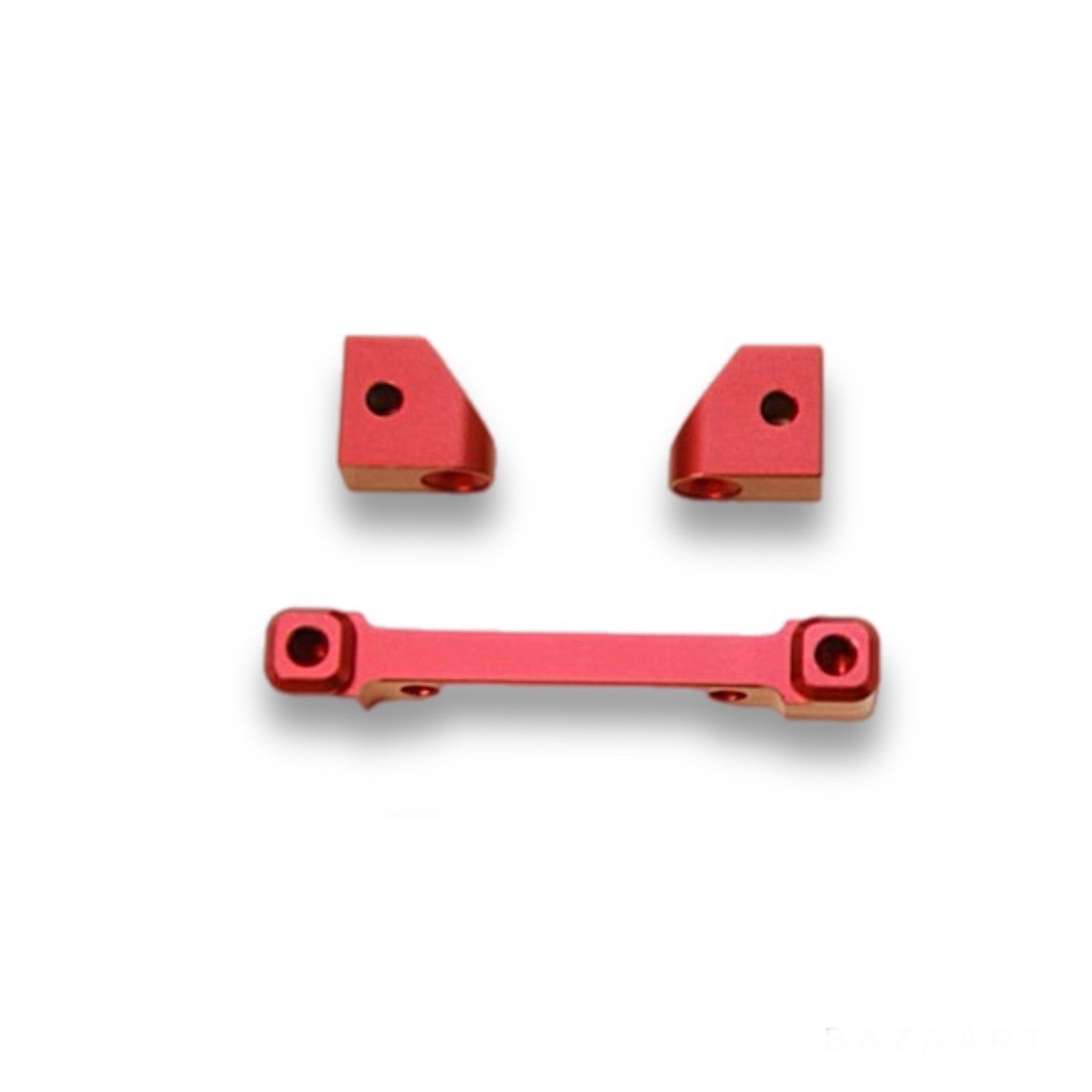 CNC Machined Alum. Front Hinge-pin Blocks (3 Pcs Set)