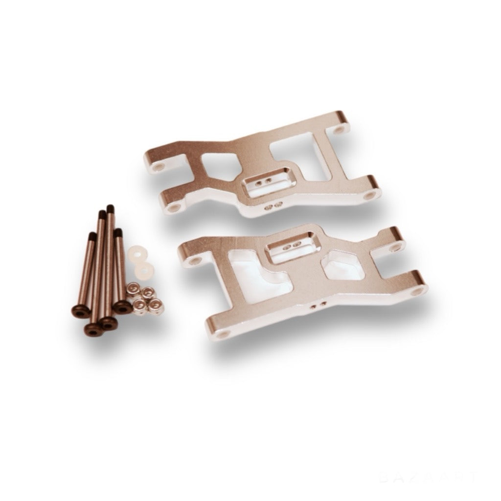 Team STRC CNC Machined Aluminum Front A-Arm Set w/lock-nut Hinge-pins