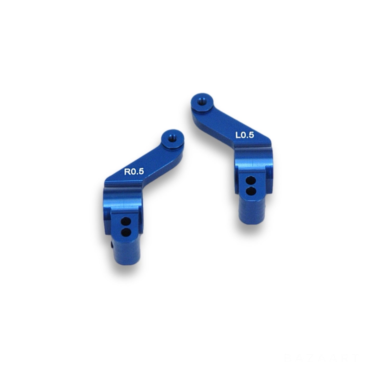 Team STRC CNC Precision Machined Aluminum 0.5 Deg. Toe-in Rear Hub Carriers (1 Pair)