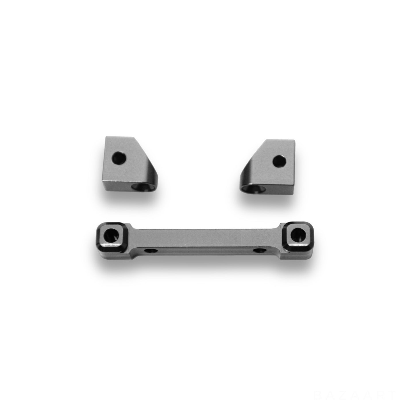 CNC Machined Alum. Rear Hinge-pin Blocks (3 Pcs Set)