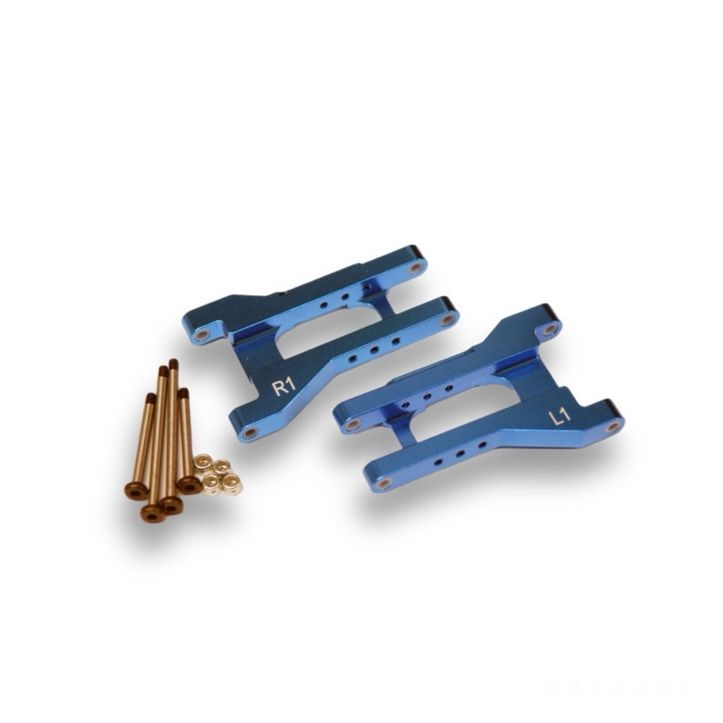 Team STRC CNC Machined Aluminum Toe-In Rear Arms (1° Toe-In)