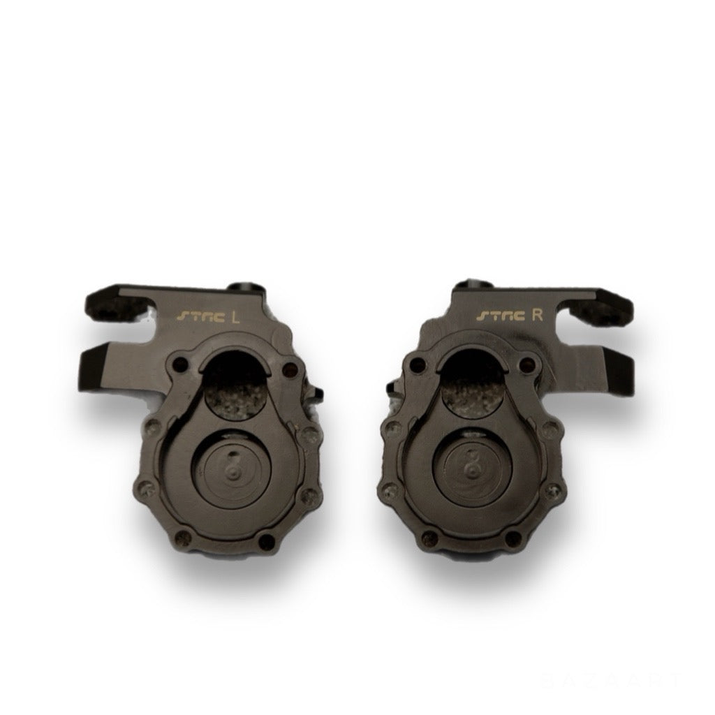 CNC Machined Brass Front Steering Knuckles for Traxxas TRX-4 (2Pcs)