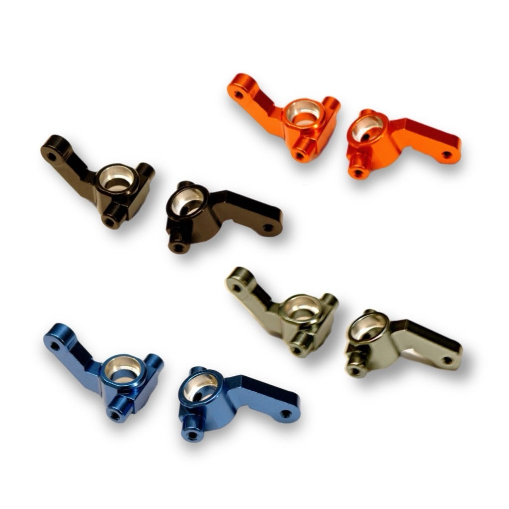 CNC Machined Aluminum Steering Knuckles for Associated DR10/SR10M (1 Pair)