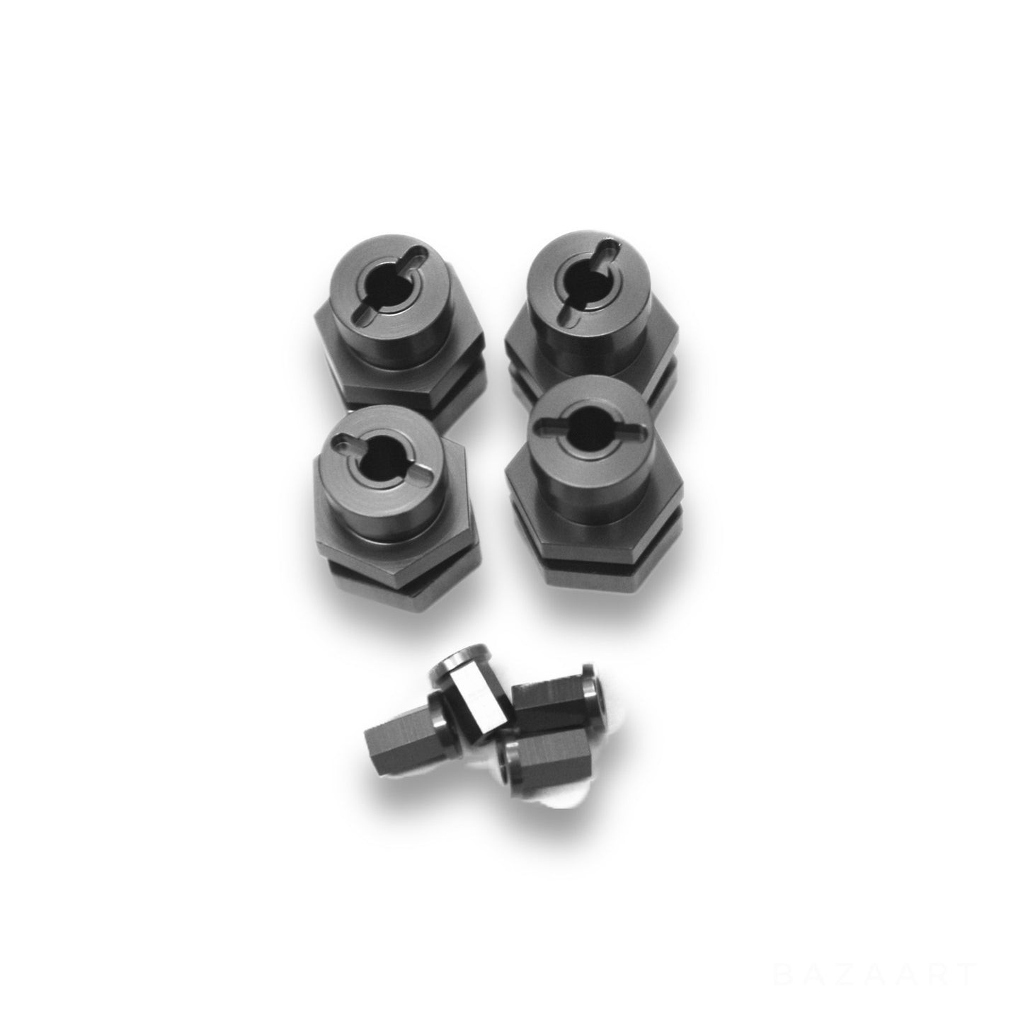 Team STRC Performance 17mm Hex Conversion Kit for Slash, Stampede, Rustler and Bandit