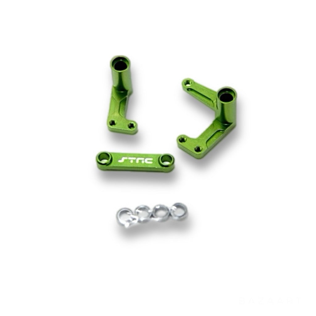 Team STRC Aluminum Steering Bellcrank Set (w/bearings) for Slash/Rustler/Bandit