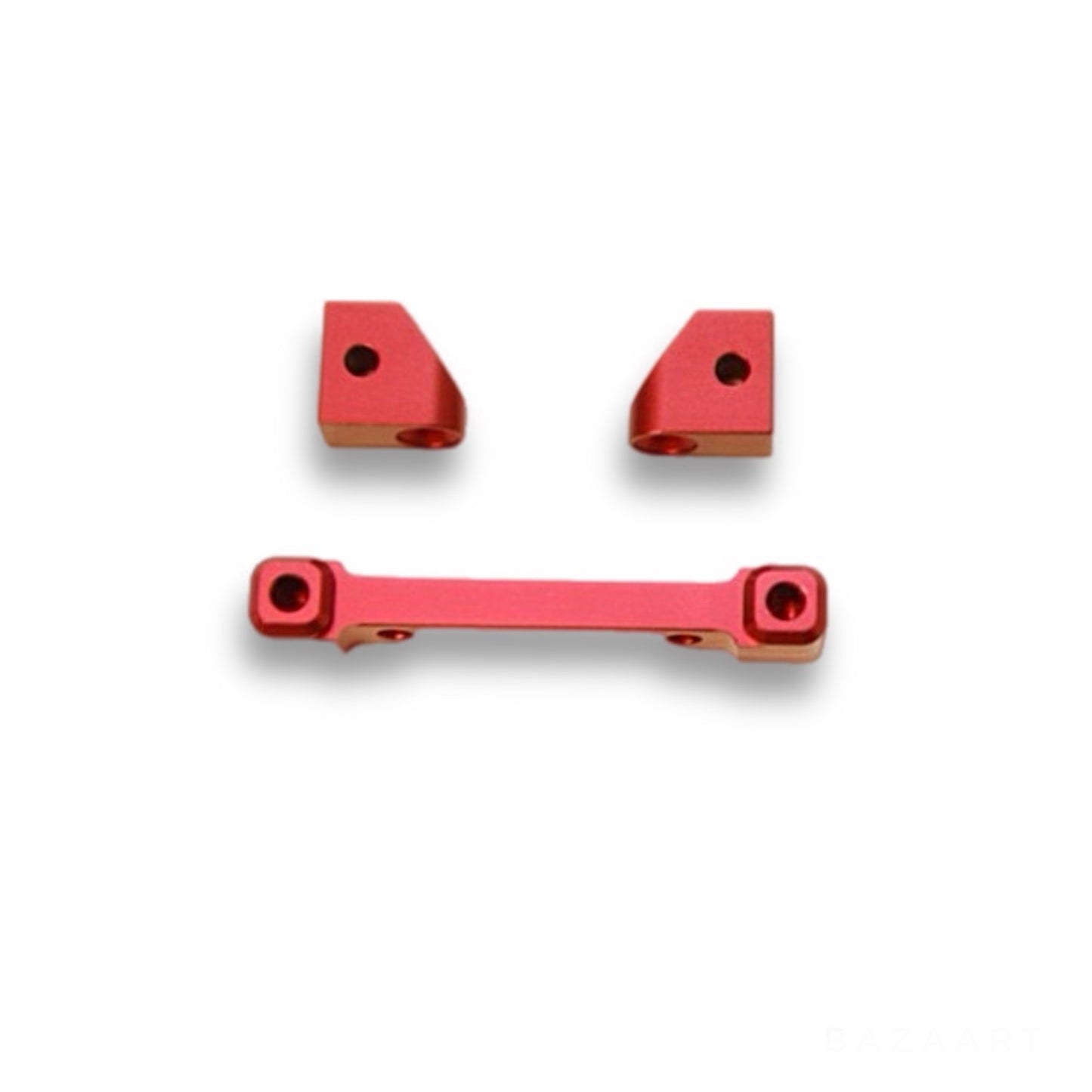 CNC Machined Alum. Rear Hinge-pin Blocks (3 Pcs Set)