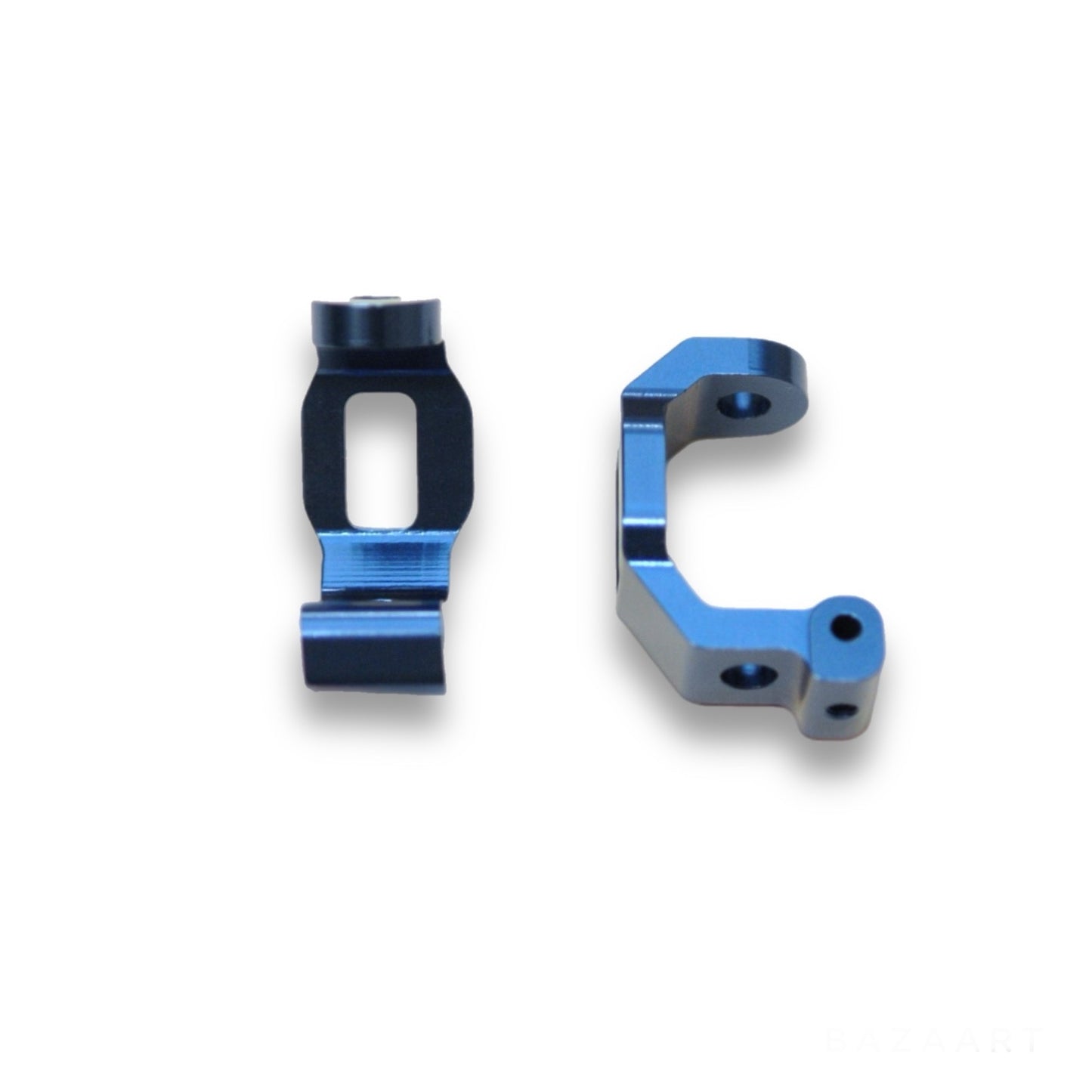 CNC Machined Alum. HD Front Caster Blocks (1 Pair)