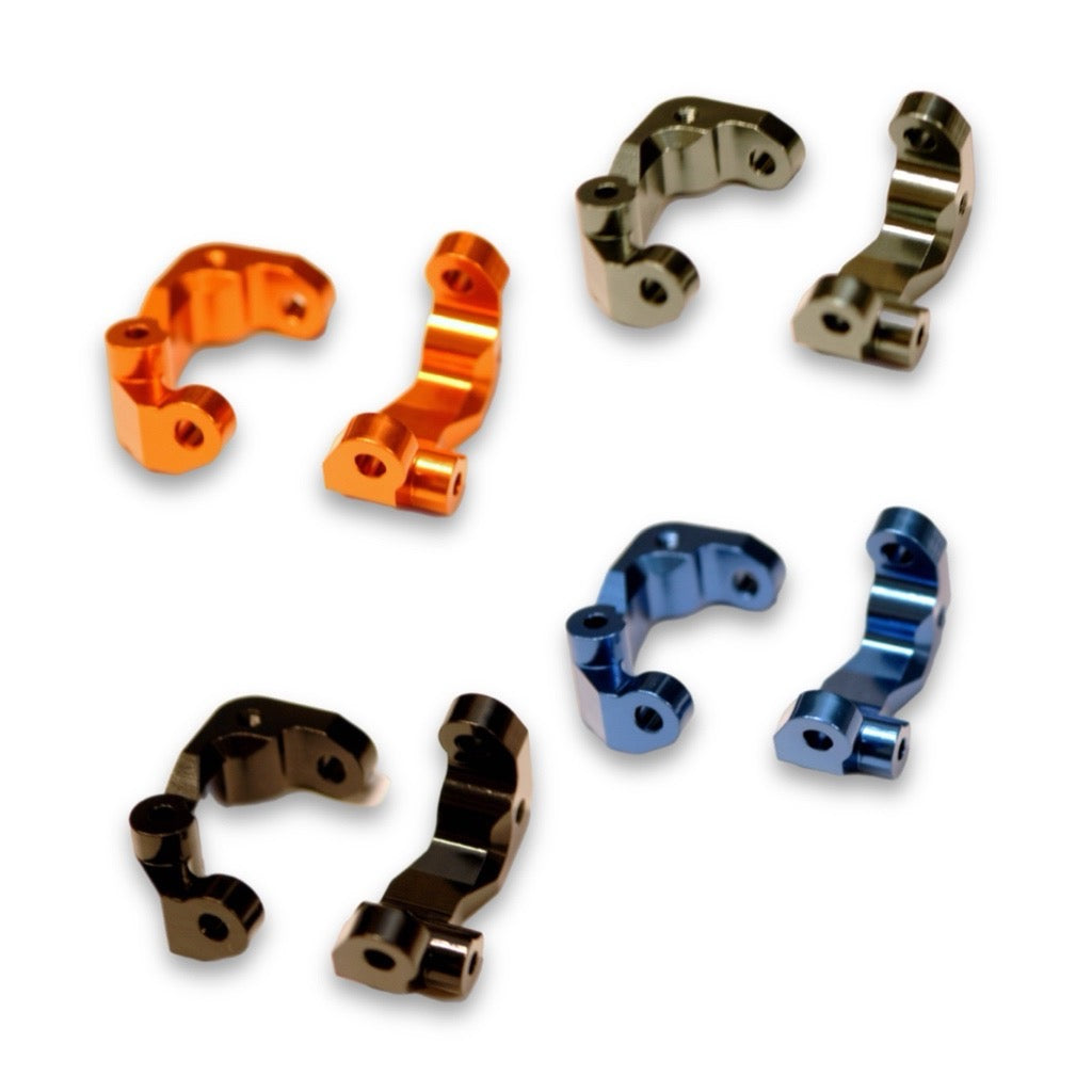 CNC Machined Aluminum Caster Blocks for Associated DR10/SR10M (1 pair)