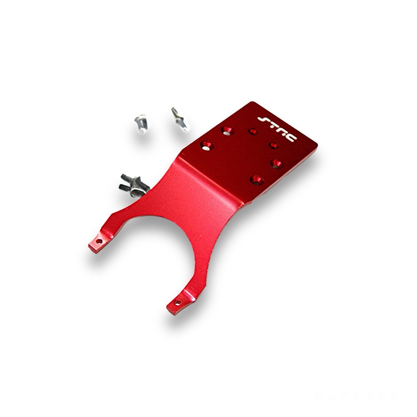 Team STRC Stampede/Slash Aluminum Rear Skid Plate