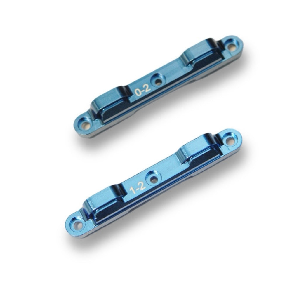 CNC Machined. Alum. 0 Deg. & 1 Deg. Rear Suspension Block Set for Associated DR10 (1 Pair)