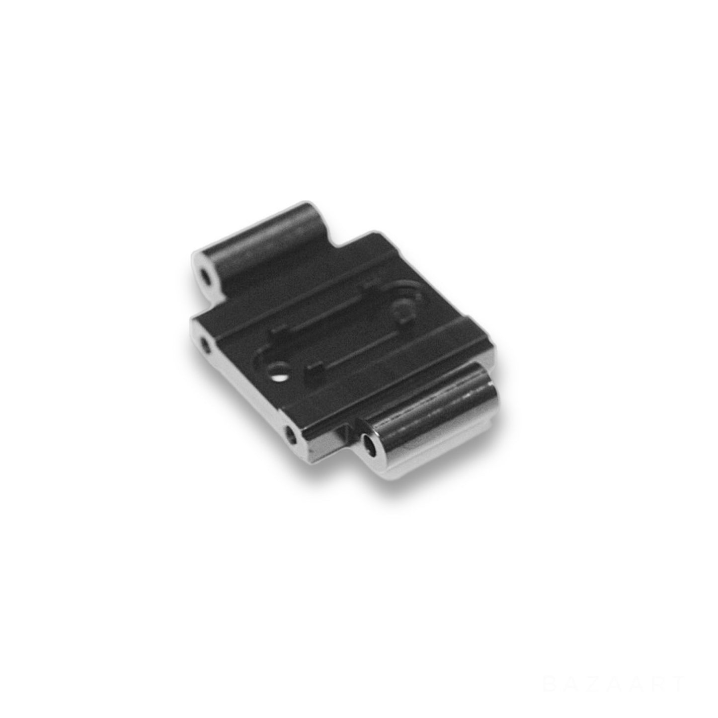 CNC Machined Brass Front Lower Arm Bulkhead (Black)