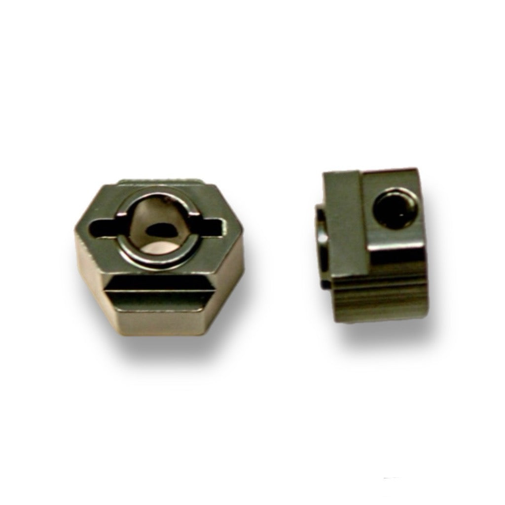 CNC Machined Aluminum Rear Hex Adapters for Associated DR10/SR10M (1 Pair)
