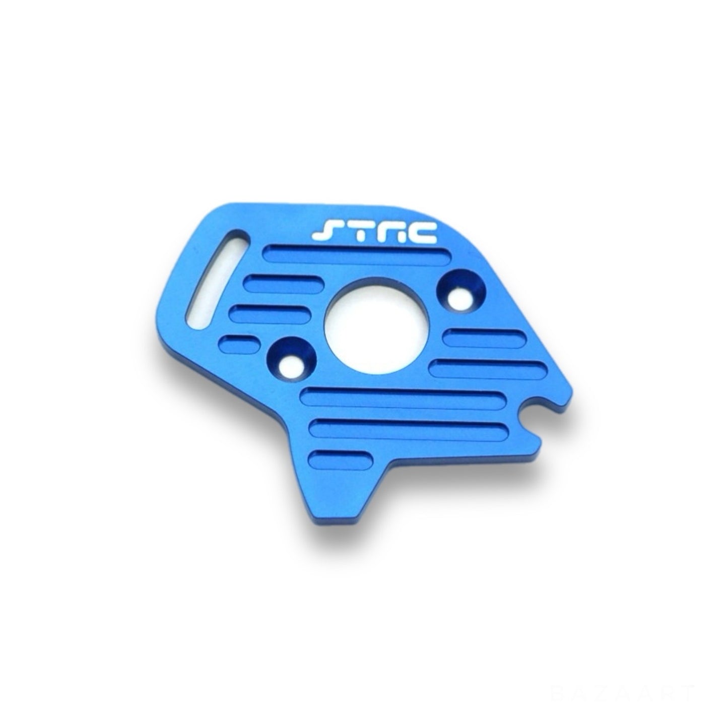 Team STRC CNC Machined Finned Aluminum Motor Plate