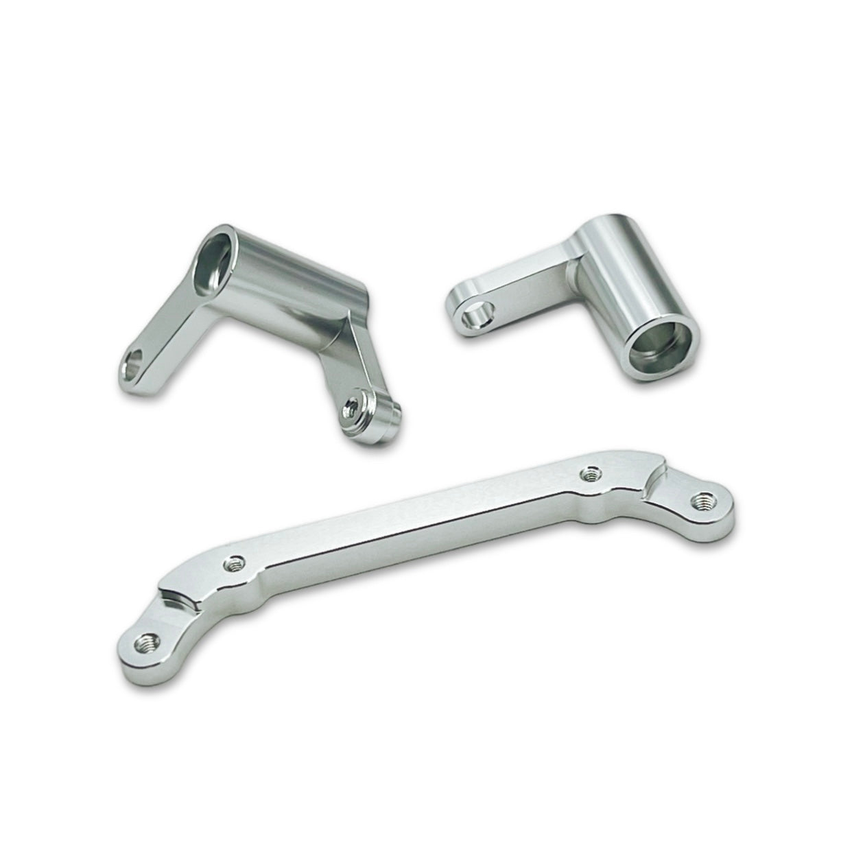 CNC Machined Aluminum Steering Bellcrank Set for Redcat Lowrider "Hopper" series