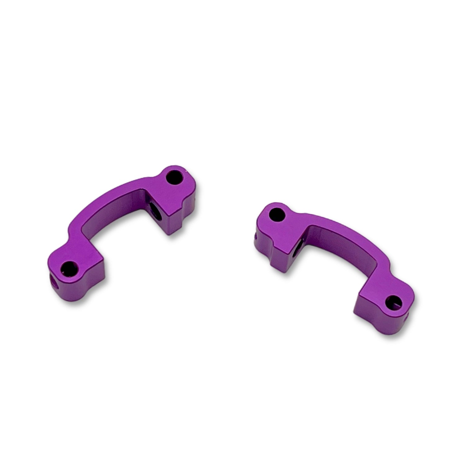 CNC Machined Aluminum +6 deg Caster Block set for Redcat Lowrider series (1 pair)