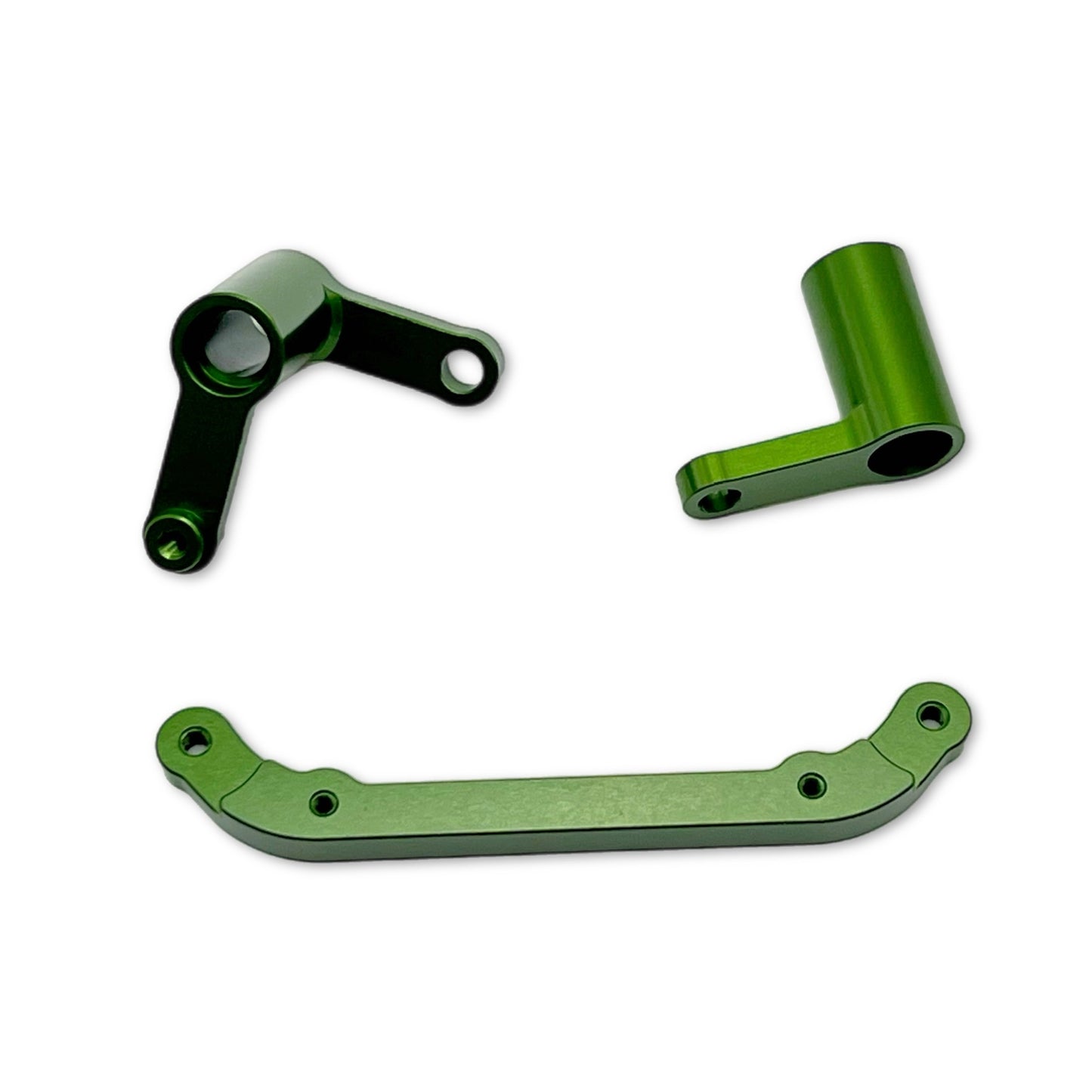 CNC Machined Aluminum Steering Bellcrank Set for Redcat Lowrider "Hopper" series