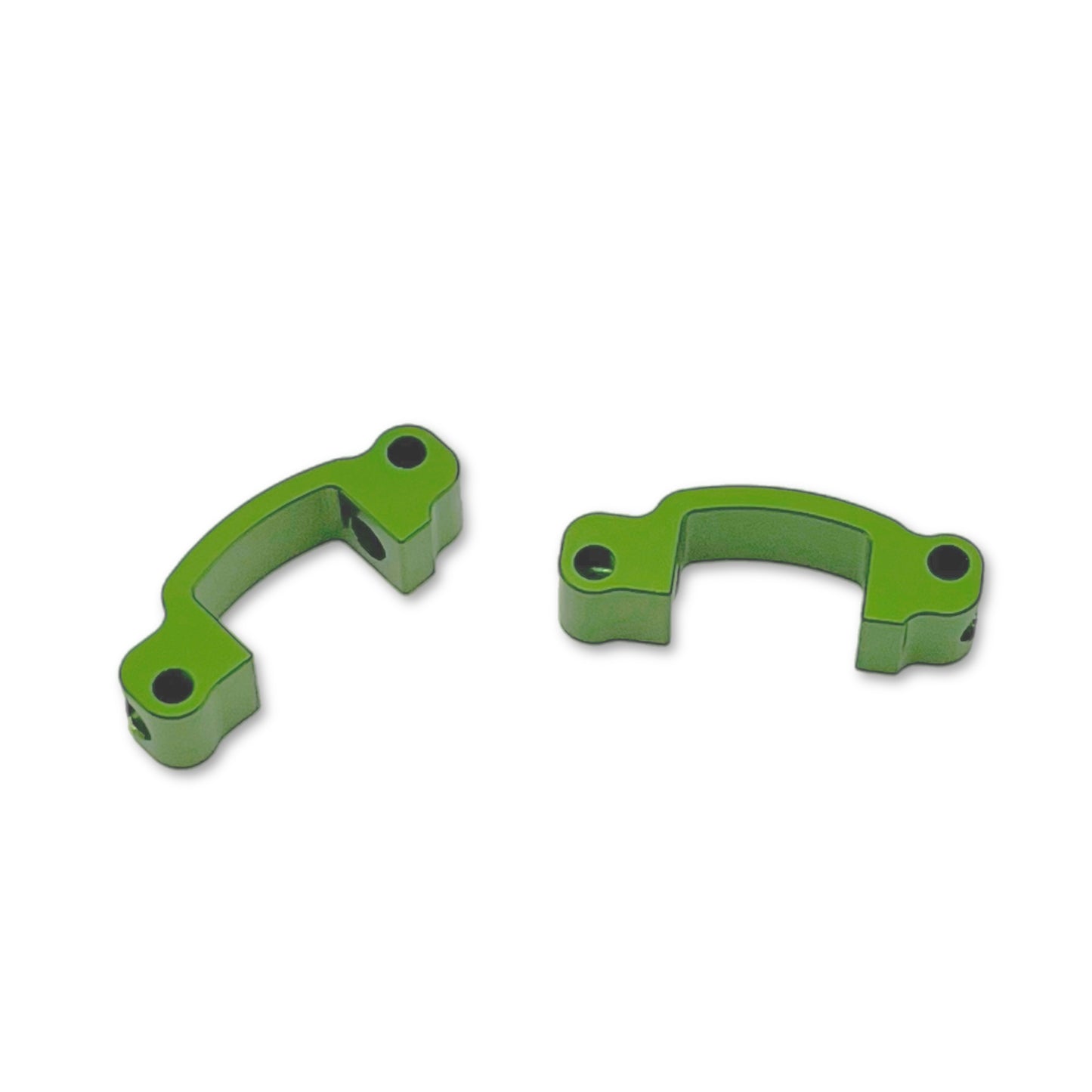 CNC Machined Aluminum +6 deg Caster Block set for Redcat Lowrider series (1 pair)