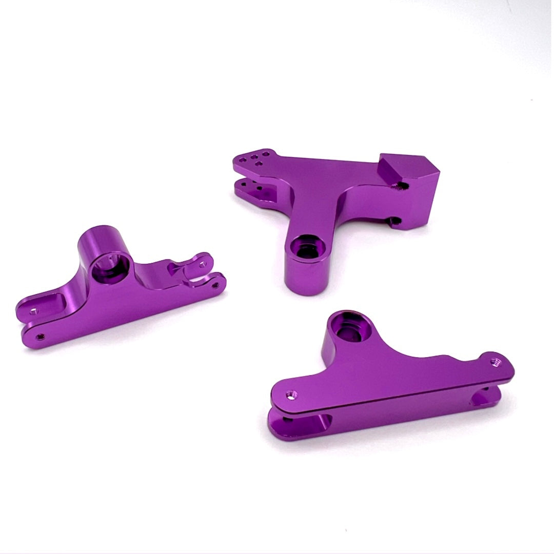 CNC Machined Aluminum Rocker Arm set for Redcat Low Rider Series (3 pcs)