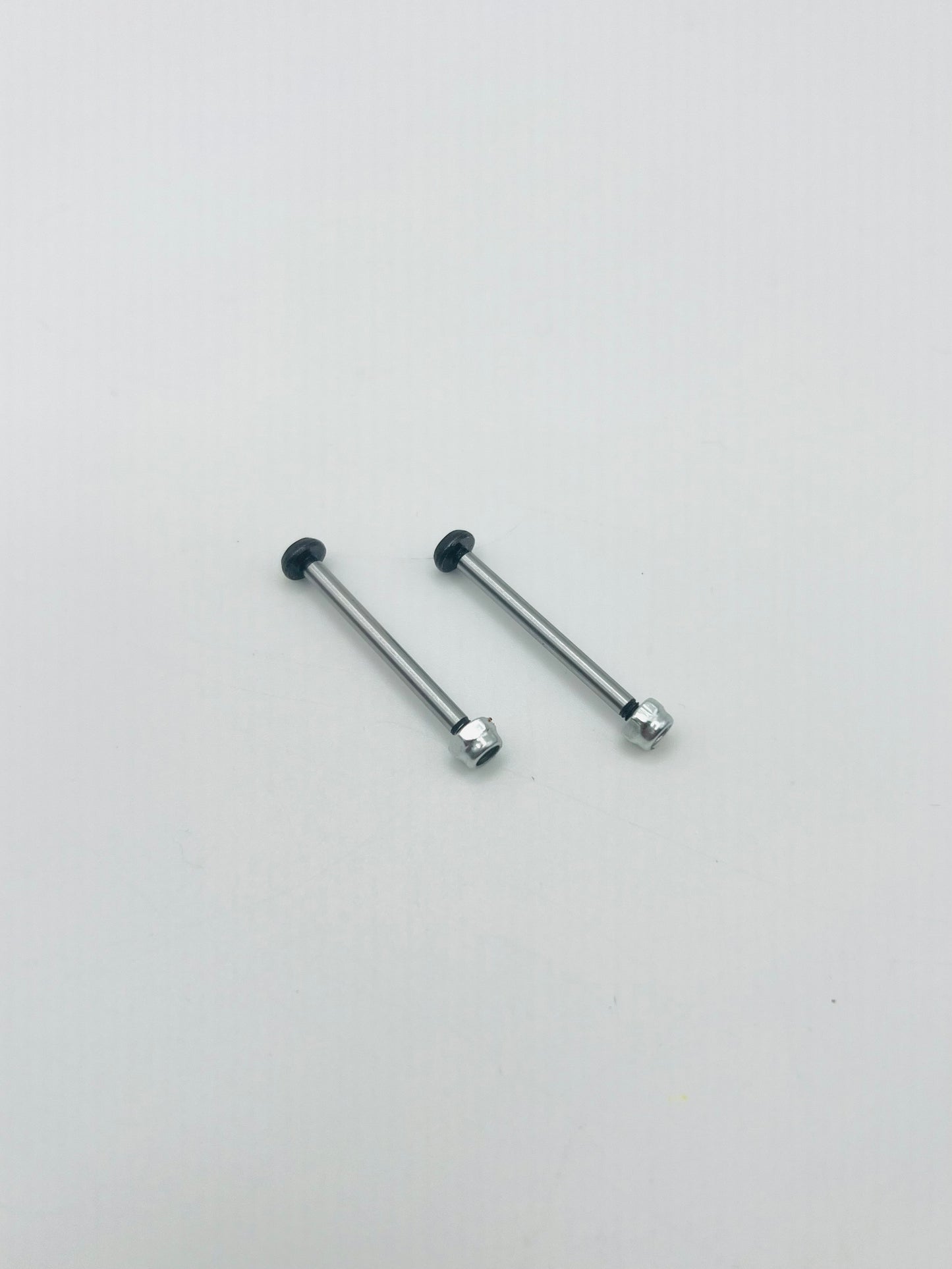 NEW! Team STRC Heat Treated Polished Steel Lock-Nut Style Hinge-Pin Kit for Traxxas Slash (2wd), Rustler, Stampede w/new Outer HD Suspension