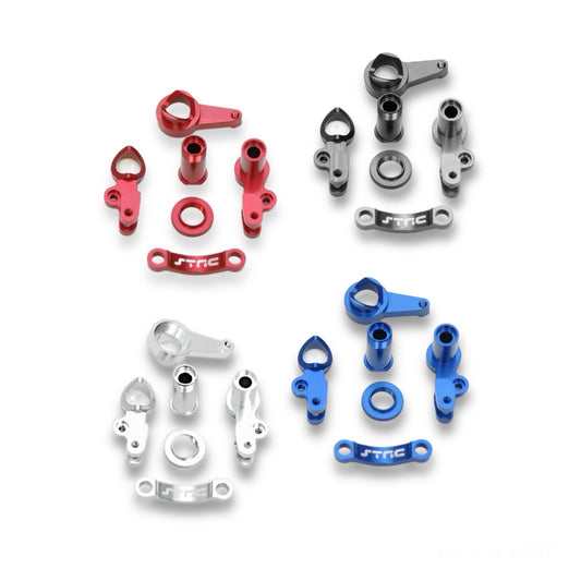 Team STRC Aluminum CNC Machined Multi-Piece Steering Bellcrank Set