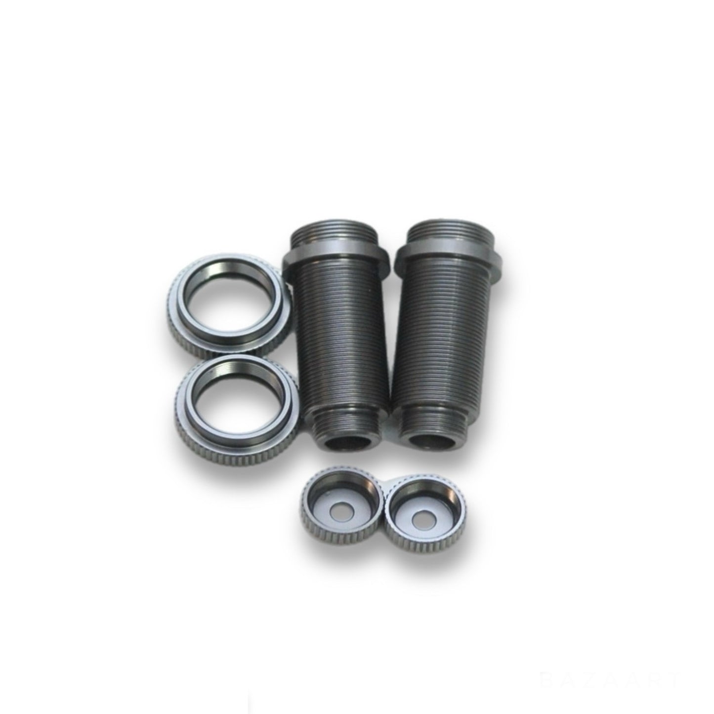 Team STRC CNC Machined Threaded Aluminum Front Shock Body Set (1 Pair)