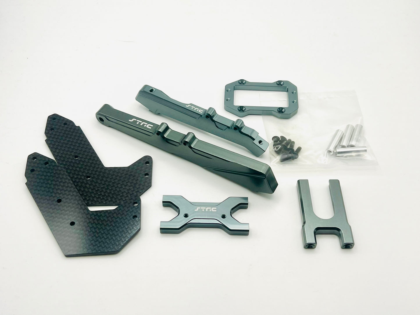 STRC Ultimate Aluminum Option Package Arrma Limitless Ver.1 Speed Build kit (Gun Metal)