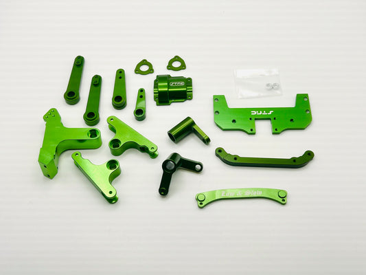 ST Racing Concepts 1/10th Redcat Lowrider Aluminum Option Parts set (Green)