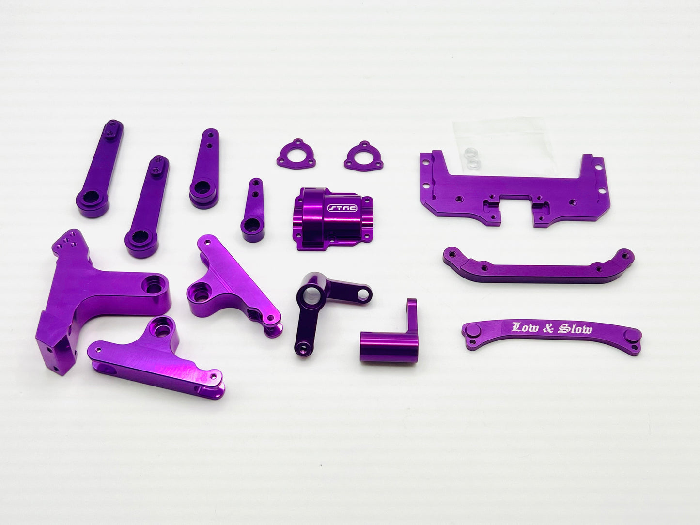 ST Racing Concepts 1/10th Redcat Lowrider Aluminum Option Parts set (purple)