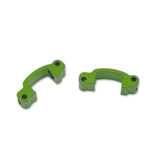 CNC Machined Aluminum +6 deg Caster Block set for Redcat Lowrider series (1 pair)