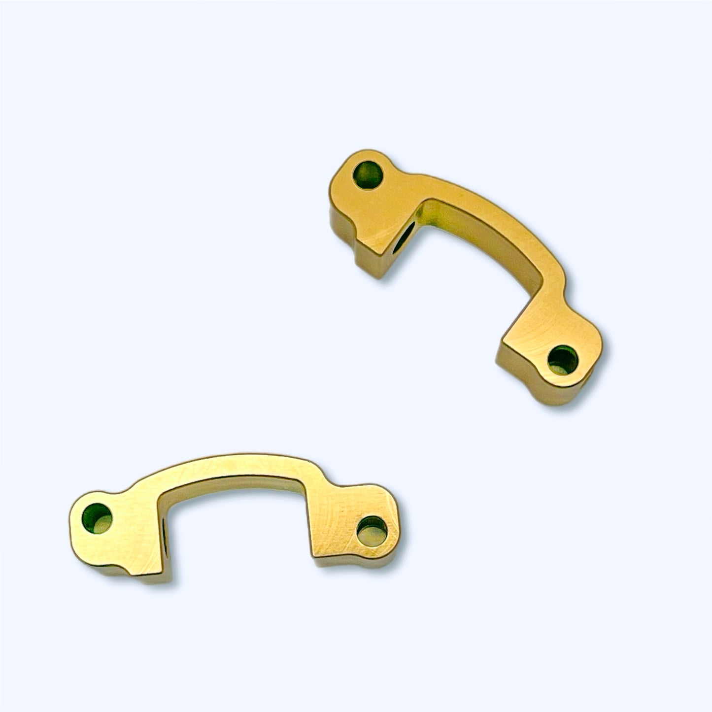 CNC Machined Aluminum +6 deg Caster Block set for Redcat Lowrider series (1 pair)