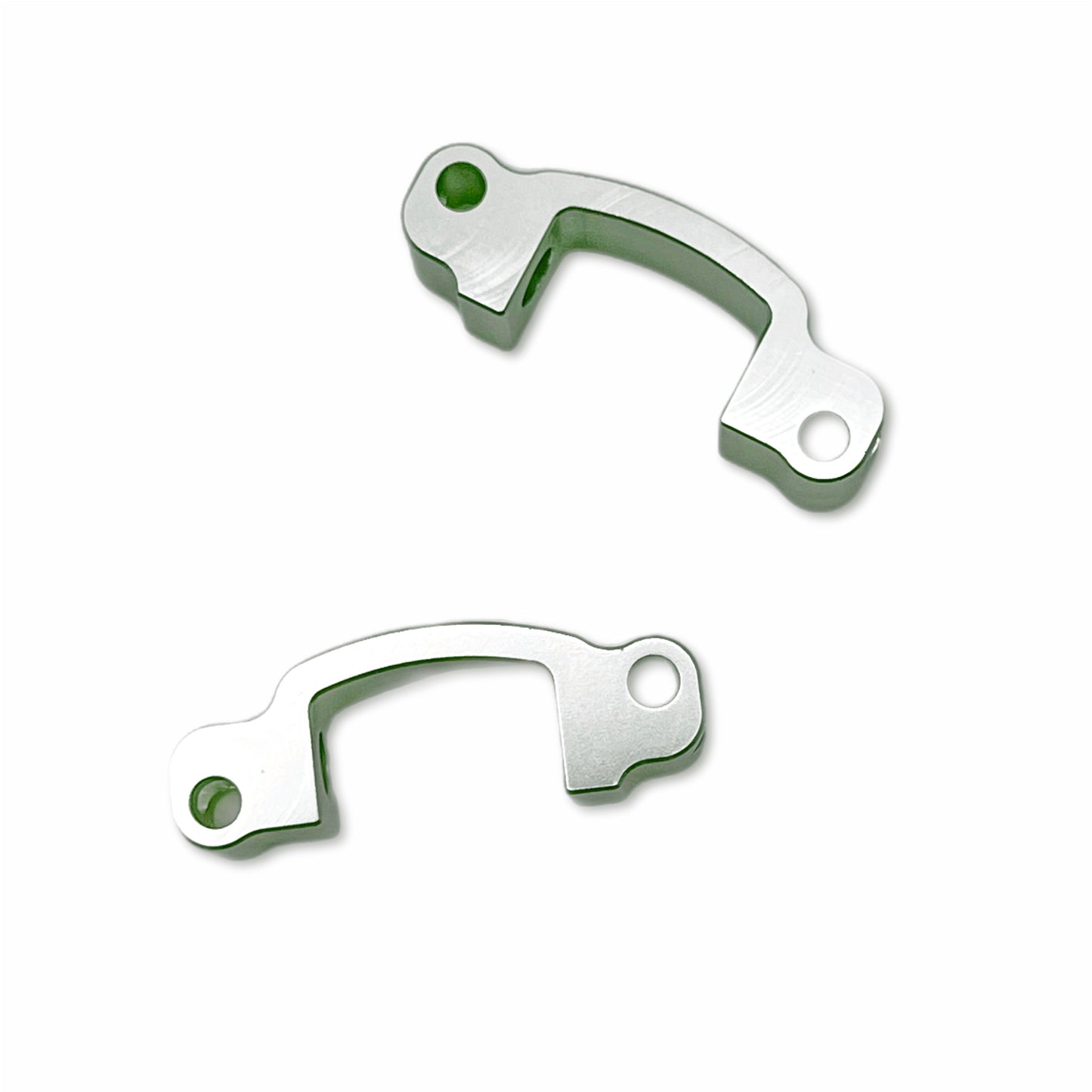 CNC Machined Aluminum +6 deg Caster Block set for Redcat Lowrider series (1 pair)