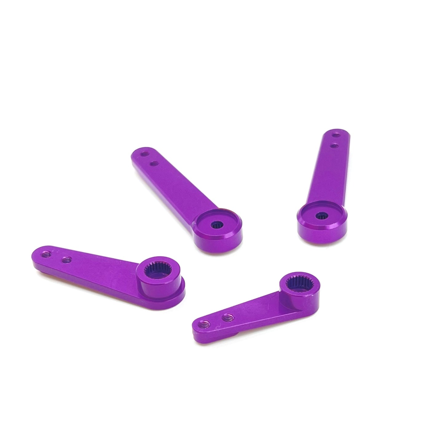 CNC Machined Aluminum Servo horn set for Redcat Lowrider series (4 pcs)