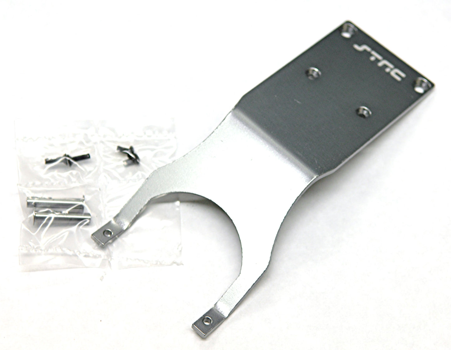 Team STRC Slash 2WD Aluminum Front Skid Plate w/steering posts