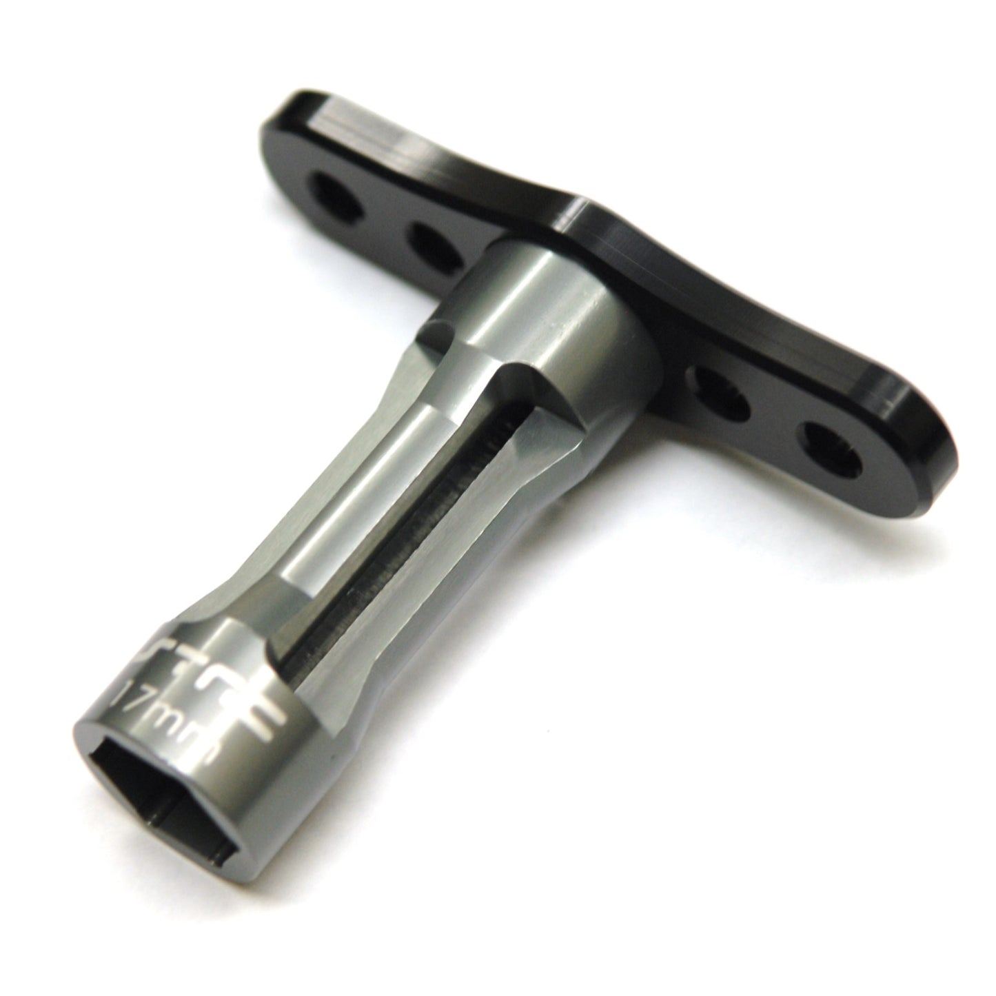 CNC Machined Aluminum 17mm 1/8th Hex Wheel Nut Wrench