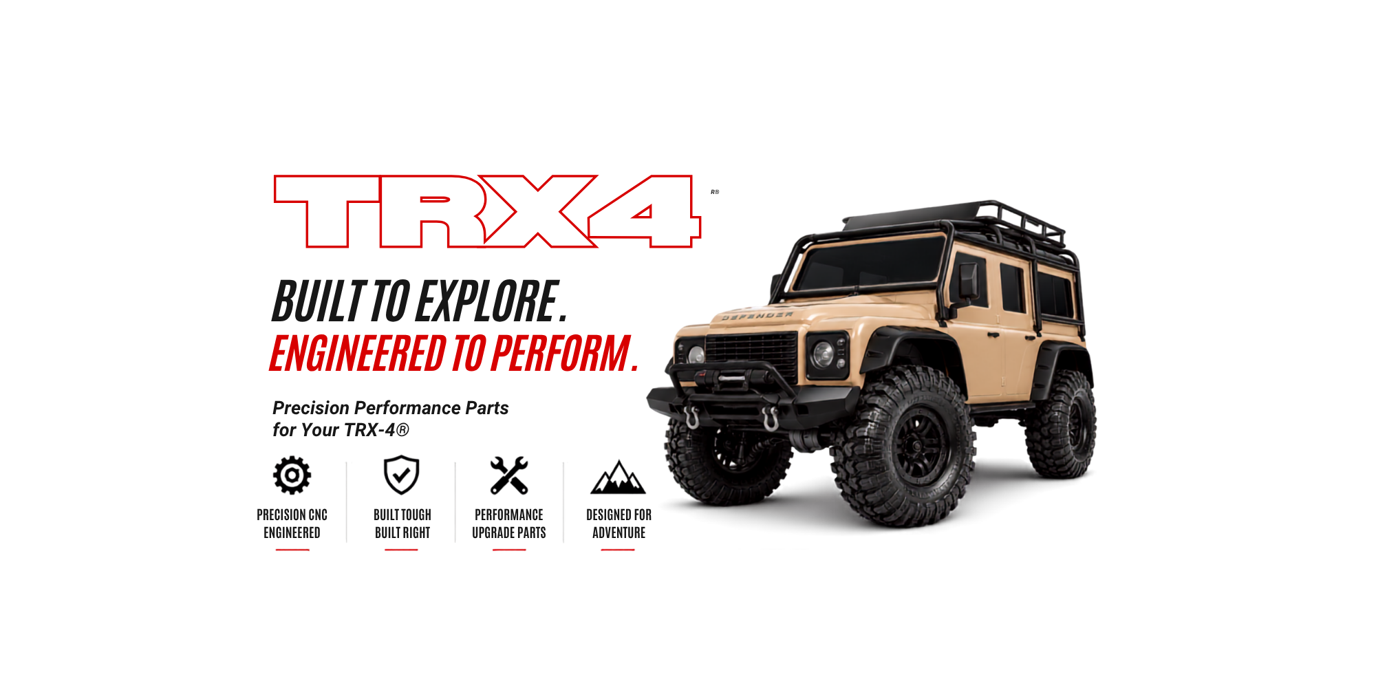 TEAM STRC TRX-4 performance upgrade parts banner